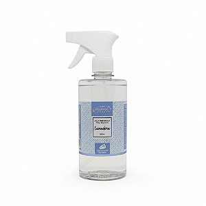 Água Perfumada para Tecidos - Lavanderia Spray 500 ml