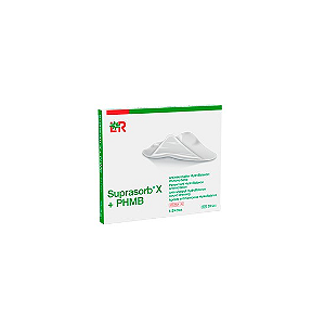 SUPRASORB X+PHMB - CURATIVO ANTIMICROBIANO HIDROBALANCE 14X20 - UN