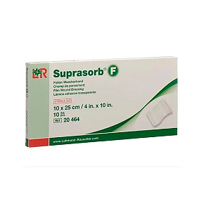 SUPRASORB F - CURATIVO DE FILME EM ROLO 10CM X 10M