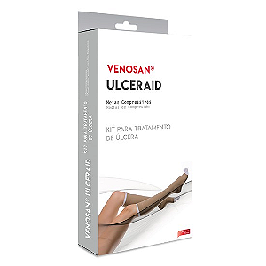 VENOSAN ULCERAID AD G COMPRESSAO 30-45MMHG BEGE/BRANCO BEGE Ean 7898360915583