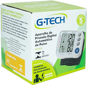 Aparelho de Pressao Digital Automatico de Pulso G-Tech GP400