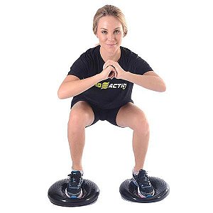 DISCO DE EQUILIBRIO INFLAVEL 36CM PROACTION PRETO Ean 7898585741493
