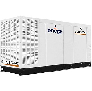 Grupo Gerador a Gás, Modelo QT100 Automático Trifásico Marca Generac