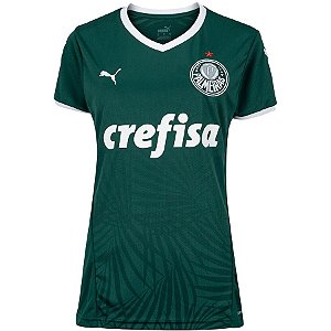 Camisa do Palmeiras Uniforme 1 2022 Puma Feminina - Alga Sports