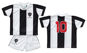 Conjunto Infantil Micro Dry Sublimado Atlético Mineiro