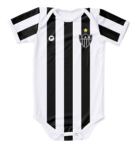 Body Listrado Proteção Uv Atlético Mineiro