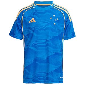 Camisa Infantil Cruzeiro Adidas 2025 - Uniforme 3