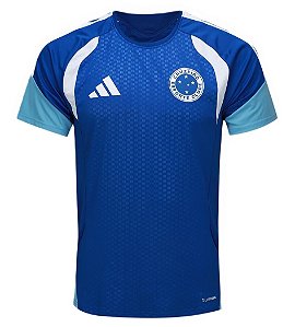 Camisa Cruzeiro 2026 Treino Adidas Masculina - Azul