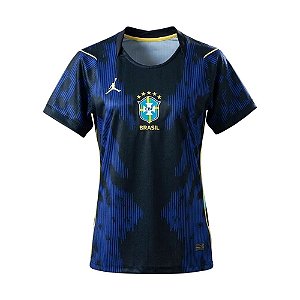 Camisa Brasil Jordan II 2026 Torcedor Pro Feminina