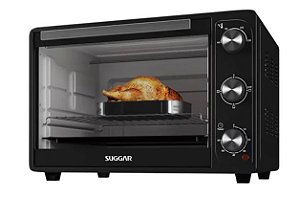 Forno Elétrico 50L FE5012pt Preto - SUGGAR