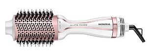 Escova Secadora LINE ES50 1200W White/ Rosa - MONDIAL