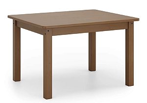 Mesa Itália 52-51 160CM Madeira Maciça Verniz Nogueira - TABULAE
