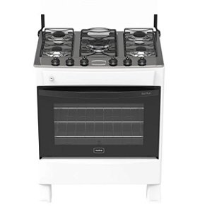 Fogão 5 Bocas Iris Plus 21985 Branco - REALCE