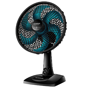 Ventilador de Mesa 30cm SUPER POWER VSP30AP 6 Pás Azul/ Preto - MONDIAL