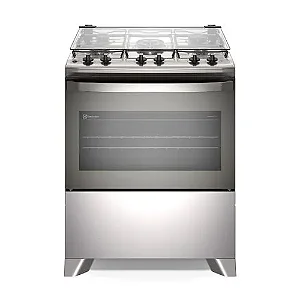 Fogão 5 Bocas FE5IG Mesa Inox Prata - ELECTROLUX