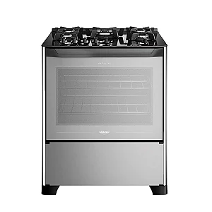 Fogão 5 Bocas Magisterstyle Mesa de Vidro Espelhado - DAKO