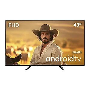 Smart TV 43 LED TL066M ANDROID FULL HD 3HDMI 2USB - MULTILASER