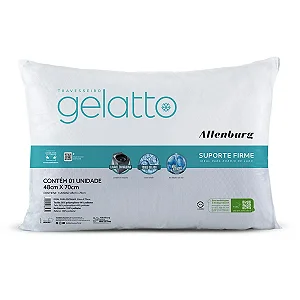 Travesseiro Galatto 48X70CM Branco - ALTENBURG