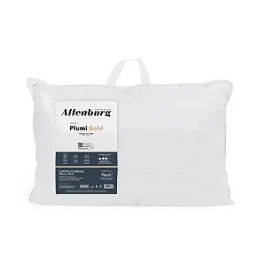 Travesseiro Lumi Gold 50X70CM Branco - ALTENBURG