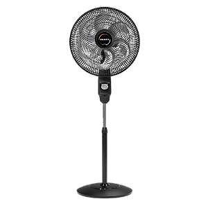 Ventilador de Coluna 40cm EOLO 6 Pás 126W Pt/ Grafite - MALLORY