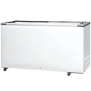 Conservador 2 Portas Horizontal 550L HCED550V Tampo de Vidro Branco - FRICON