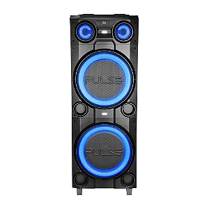 Caixa de Som 2500W RMS PULSE TORRE STORM SP517 Preta - MULTILASER