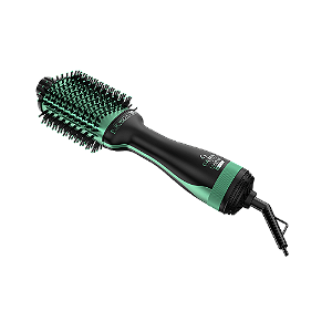 Escova Secadora Babosa Brush 3D 1300W PT/ Verde - GAMA ITALY