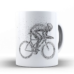 CANECA DE PORCELANA - FRASE CICLISTA
