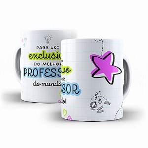 CANECA DO MELHOR PROFESSOR