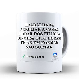 NÃO SOU UM ROBÔ