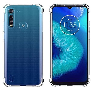 CAPA PARA CELULAR TPU ANTI-IMPACTO TRANSPARENTE MOTO G8 POWER LITE