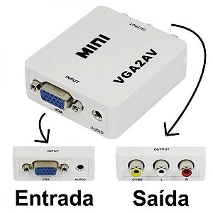 CONVERSOR DE VGA PARA RCA