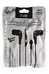 PACOTE FONE DE OUVIDO COM MICROFONE 100UN