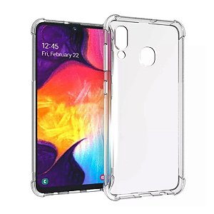 CAPA PARA CELULAR TPU ANTI-IMPACTO TRANSPARENTE SAMSUNG A10S