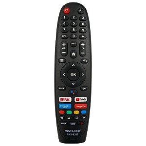 CONTROLE PARA TV SMART MULTILASER MOD. LE-7611