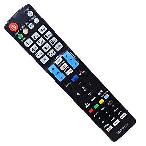 CONTROLE PARA TV SMART LG TECLA COLORIDA 3D/ NETFLIX E AMAZON