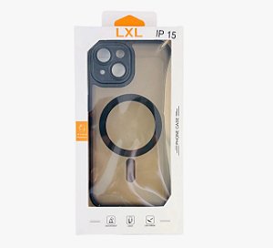 CAPA MAGSAFE COLORIDA FOSCA PARA IPHONE 15