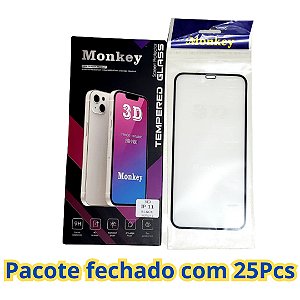 PACOTE DE PELICULA DE VIDRO 3D FINA XIAOMI POCO X7 25UN