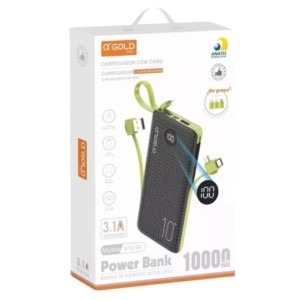 POWER BANK A'GOLD 10.000MAH BTE-09