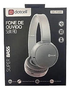 FONE DE OUVIDO ARCO BLUETOOTH DOTCELL DC-F600