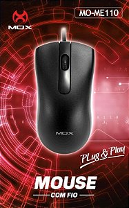 MOUSE COM FIO MOX MO-ME110
