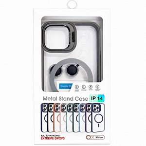 CAPA MAGSAFE COLORIDA PARA IPHONE 14 COM LENTE DE CAMÊRA