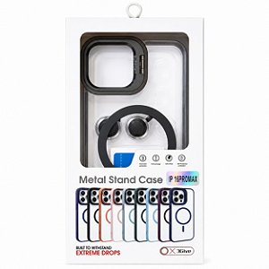 CAPA MAGSAFE COLORIDA PARA IPHONE 16 PRO MAX COM LENTE DE CAMÊRA