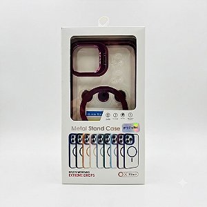 CAPA MAGSAFE COLORIDA PARA IPHONE 11 PRO MAX COM LENTE DE CAMÊRA