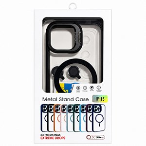 CAPA MAGSAFE COLORIDA PARA IPHONE 15 COM LENTE DE CAMÊRA