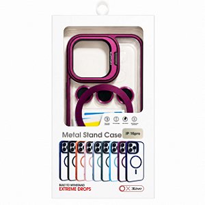CAPA MAGSAFE COLORIDA PARA IPHONE 16 PRO COM LENTE DE CAMÊRA