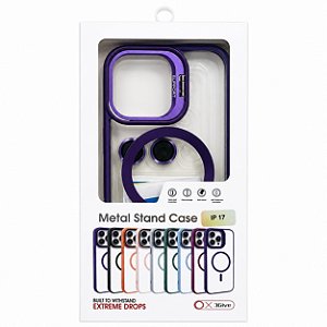 CAPA MAGSAFE COLORIDA PARA IPHONE 17 COM LENTE DE CAMÊRA