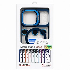 CAPA MAGSAFE COLORIDA PARA IPHONE 17 PRO MAX COM LENTE DE CAMÊRA