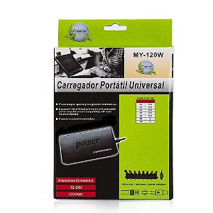 FONTE UNIVERSAL DE NOTEBOOK ALTOMEX 120W AL-E9602