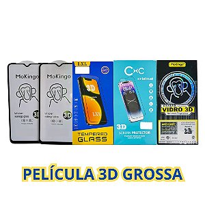 PACOTE DE PELÍCULA DE VIDRO 3D XIAOMI X8 PRO MAX 25UN